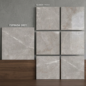 Esprada Gris 800x800mm Porcelana 80x80cm Cerámica Azulejos Mármol brillante Camerún - Product Image 1