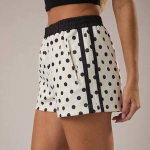 Pantalones Cortos de Verano para Mujer, Diseño Personalizado con Logotipo, Estilo Casual, Cintura Media, 100% Algodón, Cintura Elástica, Secado Rápido - Product Image 3