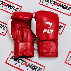 Guantes de Boxeo Personalizados para Sparring, de Cuero Vacuno, con Cierre de Gancho y Bucle, Transpirables, con Aberturas para los Dedos, Ideales para Entrenamiento de Combate - Product Image 1