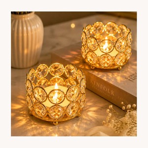 Royal Finish Metal <b>Tealight</b> Candle <b>Holder</b> Stylish Decorative <b>Tealight</b> <b>Holder</b> Customized Wedding Table Accent New Arrival - Product Image 5