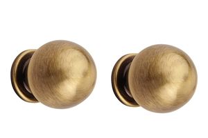 Antique Brass Ball Shaped Cabinet Knob Brownish <b>Gold</b> Finish <b>Drawer</b> Wardrobe <b>Pull</b> Handle for Kitchen Doors - Product Image 6