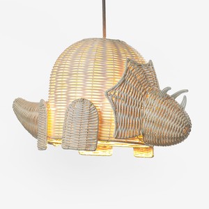 Muebles de ratán para habitación infantil, pantalla de luz tejida, precio más económico, pantalla de lámpara tejida ecológica - Product Image 3
