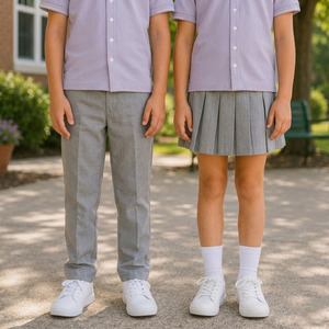 Ensemble d'uniformes scolaires en gros pour l'école primaire, en polycoton, avec logo personnalisé, fabricant d'uniformes pour étudiants - Product Image 5