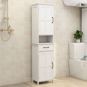 Mobiletto da bagno a doppia anta sottile e di altezza ridotta - Product Image 2