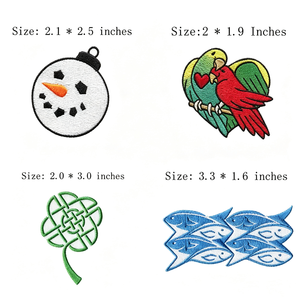 Custom Embroidered Logo Patches <b>Iron</b> <b>On</b> Fabric Badges for Clothing Hats Jackets Backpacks Bags Jeans Fashion Accessories OEM ODM - Product Image 6