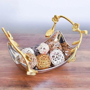 Plato decorativo para servir, ensaladera, compota decorativa para el hogar, cuenco de flores, jarrón para el hogar, hoteles y restaurantes, decoración - Product Image 2