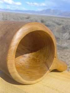 Taza de Madera de Arce Tallada a Mano, Taza de Café Nórdica, Elegante y Única - Product Image 4