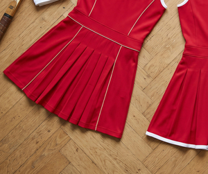 Women Training Netball Dresses Volleyball Sleeveless Player Name Dress Jersey Tops Sportswear Tennis Sleeveless Dresses - Product Image 4
