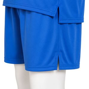 Conjunto de Uniforme de Baloncesto Azul Rey Estampado, Camiseta sin Mangas con Cuello en V y Pantalones Cortos, Ropa Deportiva Transpirable para Adultos, Personalizable - Product Image 6