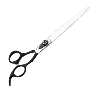 Professinal High Quality 8-Inch Stainless Steel <b>Dog</b> Grooming <b>Scissors</b> with Black Handle <b>Dog</b> Grooming Straight <b>Scissors</b> - Product Image 1