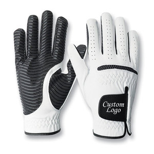 Guantes de Golf Personalizados de Color Sólido con Correa Ajustable, Más Vendidos, 100% Cuero de Primera Calidad, Guantes Deportivos de Golf - Product Image 1