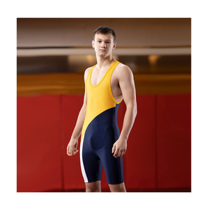 Traje de Lucha Libre Profesional Transpirable de Una Pieza, Ligero, Antideslizante, Compresivo, Directo de Fábrica - Product Image 1