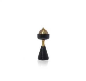New Arrival Black Resin Wood Inlay Charcoal & Oud <b>Burner</b> Luxury Arabic Oud Madhkan <b>Burner</b> <b>for</b> Home Fragrance Perfect <b>for</b> Ramadan - Product Image 1