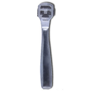 Coupe-callosités et cors en acier inoxydable de qualité supérieure avec manche métallique – Éliminateur de peaux mortes pour soins personnels - Product Image 6