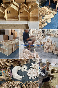 Adorable Bolso Tipo Clutch de Mimbre para Niños, Cesta de Juguetes de Mimbre, Cesta de Almacenamiento de Juguetes Hecha a Mano para la Habitación de Niños Estilo Boho - Product Image 6