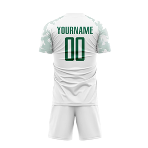 Uniforme de Fútbol de Alto Rendimiento, Jersey y Pantalones Cortos Ligeros, Tela que Absorbe la Humedad, Nombre del Equipo Personalizado, Unisex para Equipos Deportivos - Product Image 2