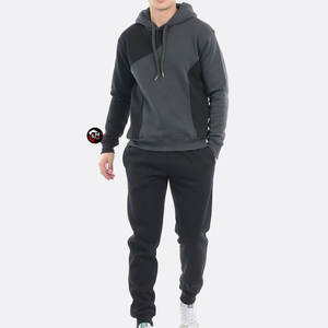 Conjunto Deportivo para Hombre, Sudadera con Capucha y Pantalones, Ropa Deportiva para Gimnasio, Ejercicio, Running, Entrenamiento, Conjunto Deportivo para Fitness - Product Image 1