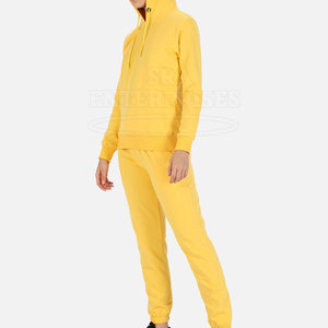 Ensemble de survêtements décontractés imperméables pour femmes, légers et unis, veste coupe-vent et pantalon personnalisables en polyester/nylon antibactérien - Product Image 3