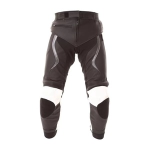 Wholesale Men Riding Leather Windproof Pants Modern Biker Style Custom Branding OEM ODM Direct Factory Supply All Seasons - Product Image 3