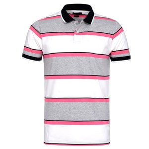 Polo personalizado de piqué de algodón, Polo de marca de corte regular ajustado - Product Image 1