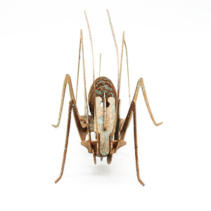 Moderne Vert Noir Résine Cricket Mur Art Fer Métal Maison Salon Chambre Décoration pour Showroom Échantillon Salle Souvenir Cadeau - Product Image 4