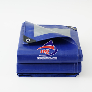 Bâche en PE Premium Imperméable Bleue/Argent Haute Durabilité Grande Capacité TRÈS RÉSISTANTE Couleurs et Tailles Personnalisées - Product Image 1