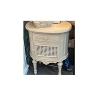 Table d'appoint en rotin écologique de luxe, fabriquée en Inde, avec un tressage en rotin tropical, pour une utilisation en intérieur et en extérieur, à prix abordable