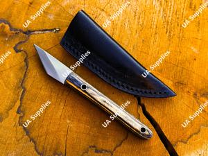 UA Supplies รับผลิตแบบ OEM ODM ขายส่ง มีดคิริดาชิคุณภาพพรีเมียม ใบมีดสแตนเลสคมกริบ ขนาด 2 นิ้ว มีดพกพาอเนกประสงค์ EDC ใบมีดขนาดเล็ก - Product Image 5