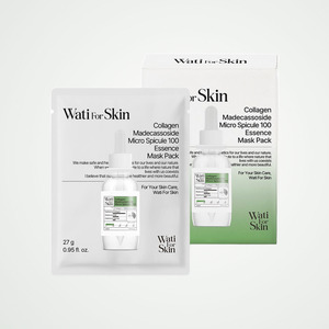 แผ่นมาส์กหน้าเกาหลี Whatiforskin Collagen Madecassoside Micro Spicule 100 Essence Face Mask 10 แผ่น - Product Image 5
