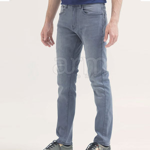 Pantalon en jean professionnel à bas prix, service OEM, design de logo personnalisé, pantalon en jean pour homme en vente - Product Image 2