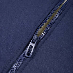 Conjunto Deportivo de Invierno para Hombre, Más Vendido, Duradero, con Cierre Completo, Cuello Alto, Forro Polar, Color Azul Marino Sólido, Informal, Transpirable - Product Image 6