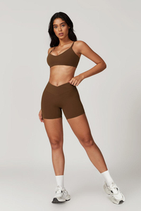 Sujetador Deportivo Red Velvet Passion de Alta Demanda con Diseño de Tirantes Ajustables en la Espalda, Bajo Busto Curvo y Alto Impacto para Mujer - Product Image 5
