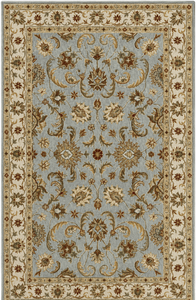 Alfombra de Lana Azul Hecha a Mano de Primera Calidad, Alfombra Floral Persa Tradicional, Tamaño Personalizado para el Hogar, Hoteles y Cafeterías, 2026 - Product Image 4