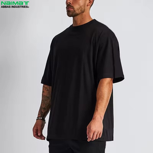เสื้อยืดคอกลมแขนสั้นผู้ชาย ผ้าฝ้าย ทรงหลวม สีพื้น เรียบง่าย สไตล์ลำลอง ขายดี - Product Image 4
