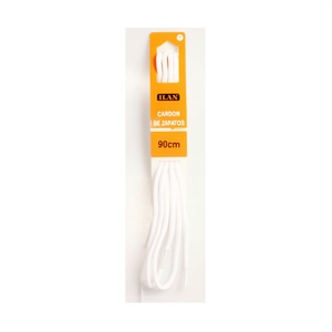 Laccio per scarpe Ilan 90 cm bianco per sneakers - Product Image 1