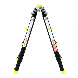 EN131 Certified VIETLADDERS Aluminum 6063 Combination <b>Ladders</b> NVLG-43 6 <b>Steps</b> Industrial Multi-Purpose <b>Folding</b> Extension <b>Ladder</b> - Product Image 2