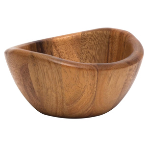 Ensaladera de madera de acacia personalizada, cuenco grande de madera con pinzas para servir comida, accesorio ideal para mesa de comedor a un precio asequible - Product Image 6