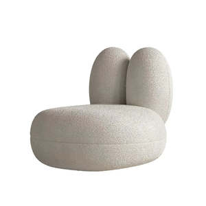 Pebblo Nest Ludique Postmoderne Accent Lounge Chair Pièce de déclaration moderne pour les intérieurs de salon et de chambre à coucher - Product Image 3