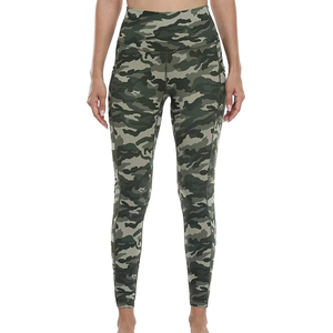 Women's Camo Fit Quick Dry Breathable <b>Tummy</b> <b>Control</b> High Waist Yoga camo legg Pants Quick-Dry Gym Workout Tights Elastic - Product Image 1