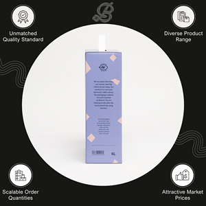 Nueva llegada: Arena aglomerante para gatos Blutive de bentonita natural de alta calidad, sin plástico y reciclable, con aroma a lavanda, 6L, de España. - Product Image 5