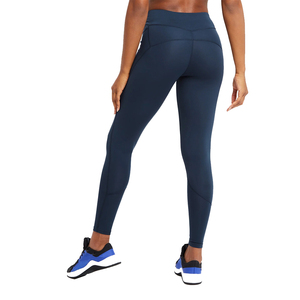 Leggings Deportivos de Cintura Alta para Mujer, Color Azul, Fabricados en Pakistán, para Yoga, Gimnasio, Ejercicio y Running - Product Image 3