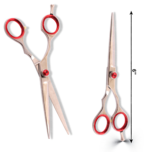 Nouvel Arrivage Ciseaux de Coiffure Professionnels de Salon à Lame de Rasoir 6 Pouces Vente en Gros Fabricant - Product Image 1