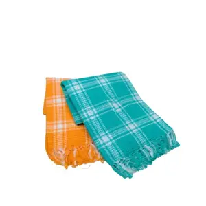 Premium Katoenen Turkse Handdoek Met Op Maat Gemaakte Designlogo En Print Voor Vrouwen En Mannen Exporteur In India