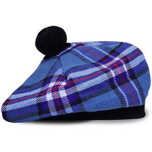 Gorro Tradicional Escocés de Lana Tam o' Shanter con Pompón, Tartán de Clan, Personalizado, Venta al Por Mayor - Product Image 1