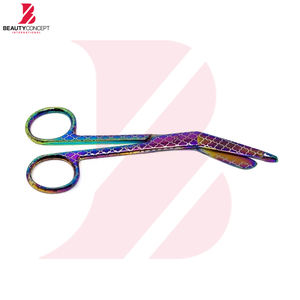 Tijeras para Vendajes de Primera Calidad, Hechas a Medida con Acero Quirúrgico de Alta Precisión, para Uso Médico y de Primeros Auxilios - Product Image 4