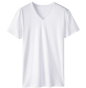 Nouveau T-shirt tricoté fin à manches courtes pour homme, col rond, couleur unie, anti-boulochage, idéal pour le sport et la gym, design décontracté estival - Product Image 2