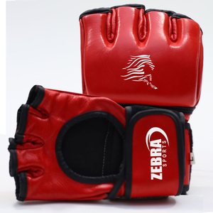 ถุงมือ MMA สำหรับต่อสู้แบบกราปลิง พร้อมโลโก้สั่งทำ  สำหรับชกมวยไทย ซ้อมมวย ซ้อมในกรง  ขายดี ราคาถูก - Product Image 3