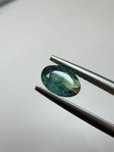 Alexandrite Pierre précieuse en vrac, taille ovale, vert turquoise, facettée, rare, pour collectionneur, pour la création de bijoux fins, pierre naturelle - Product Image 3