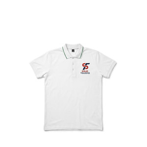 Polo de sport pour homme Solid Trader Professional, respirant, à séchage rapide, coupe athlétique, élastique, performance optimale, pour la salle de sport, la course à pied et les sports. - Product Image 6