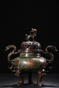 Elegante Quemador de Incienso Bakhoor para Virutas de Oud, Diseño Metálico Ecológico y Duradero que Mejora el Ambiente - Product Image 6